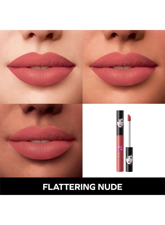 إل 18 مجموعة أحمر الشفاه السائل ELLE 18 Matte Party on the go (مجموعة من 4 أحمر شفاه سائل) - Image 4